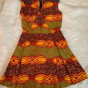 Dress for all seasons - heavy fabric .